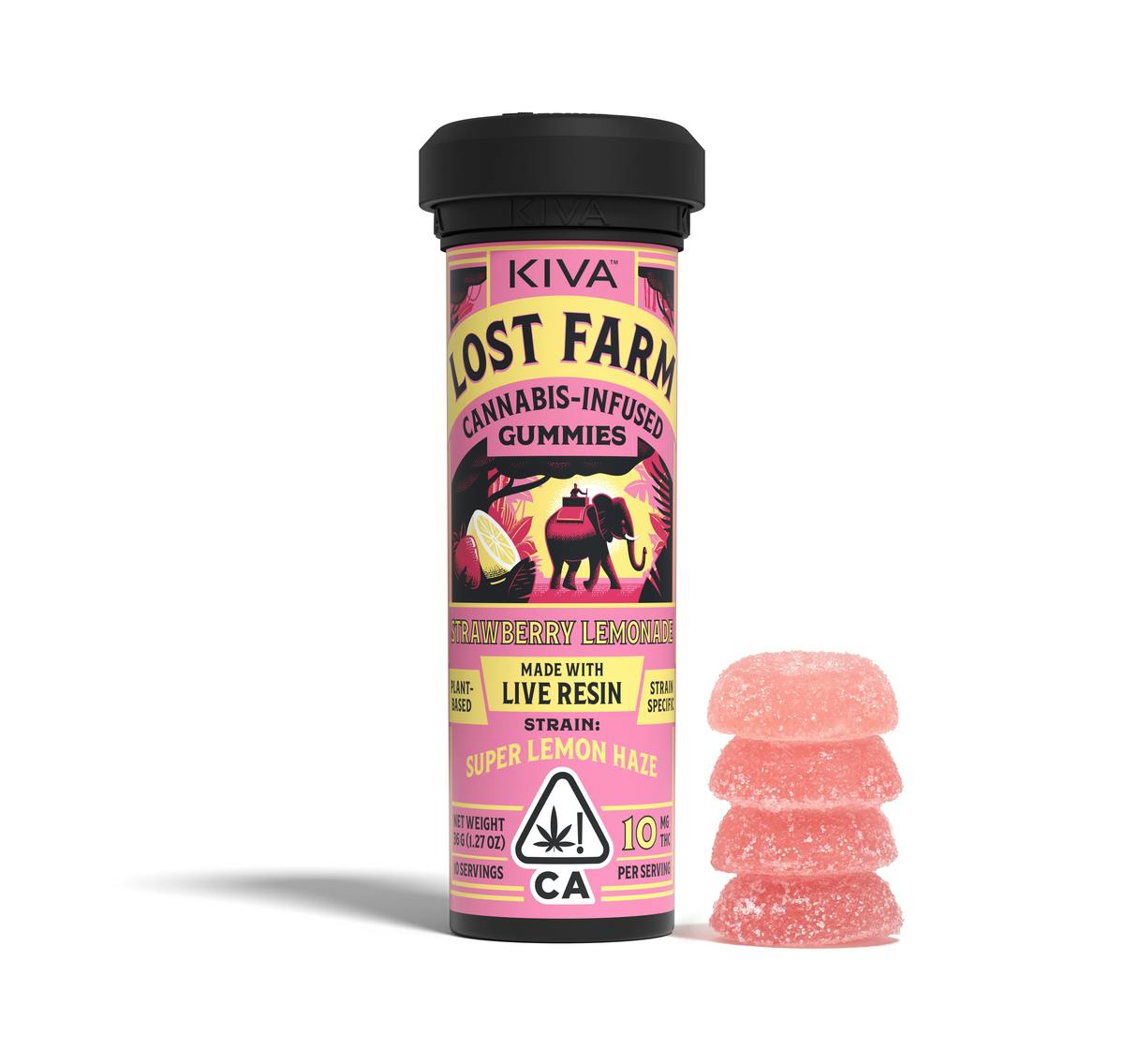 Strawberry Lemonade Super Lemon Haze Live Resin Gummies