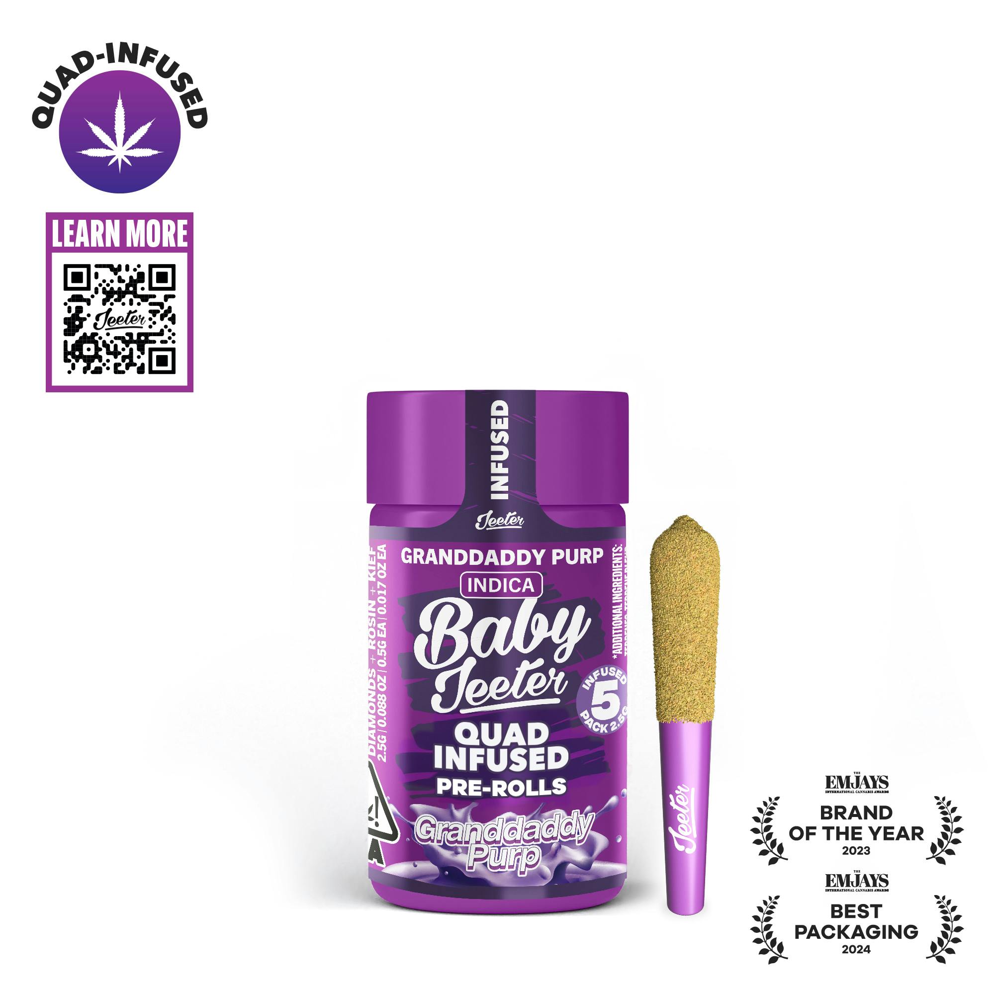 Granddaddy Purple Quad Infused