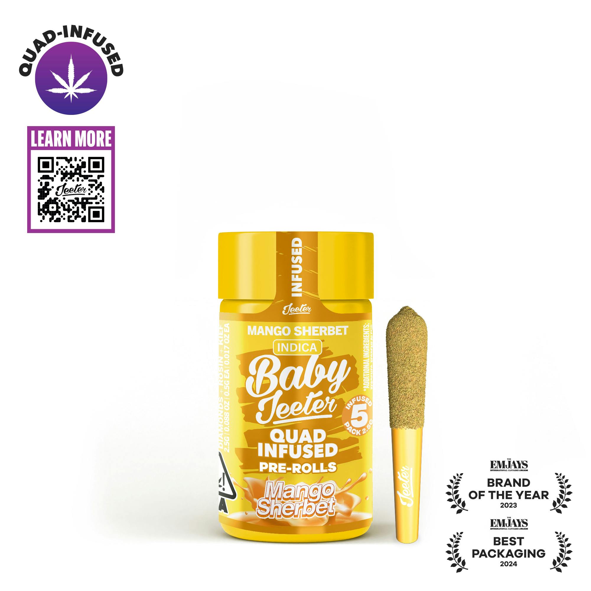 Mango Sherbet Quad Infused