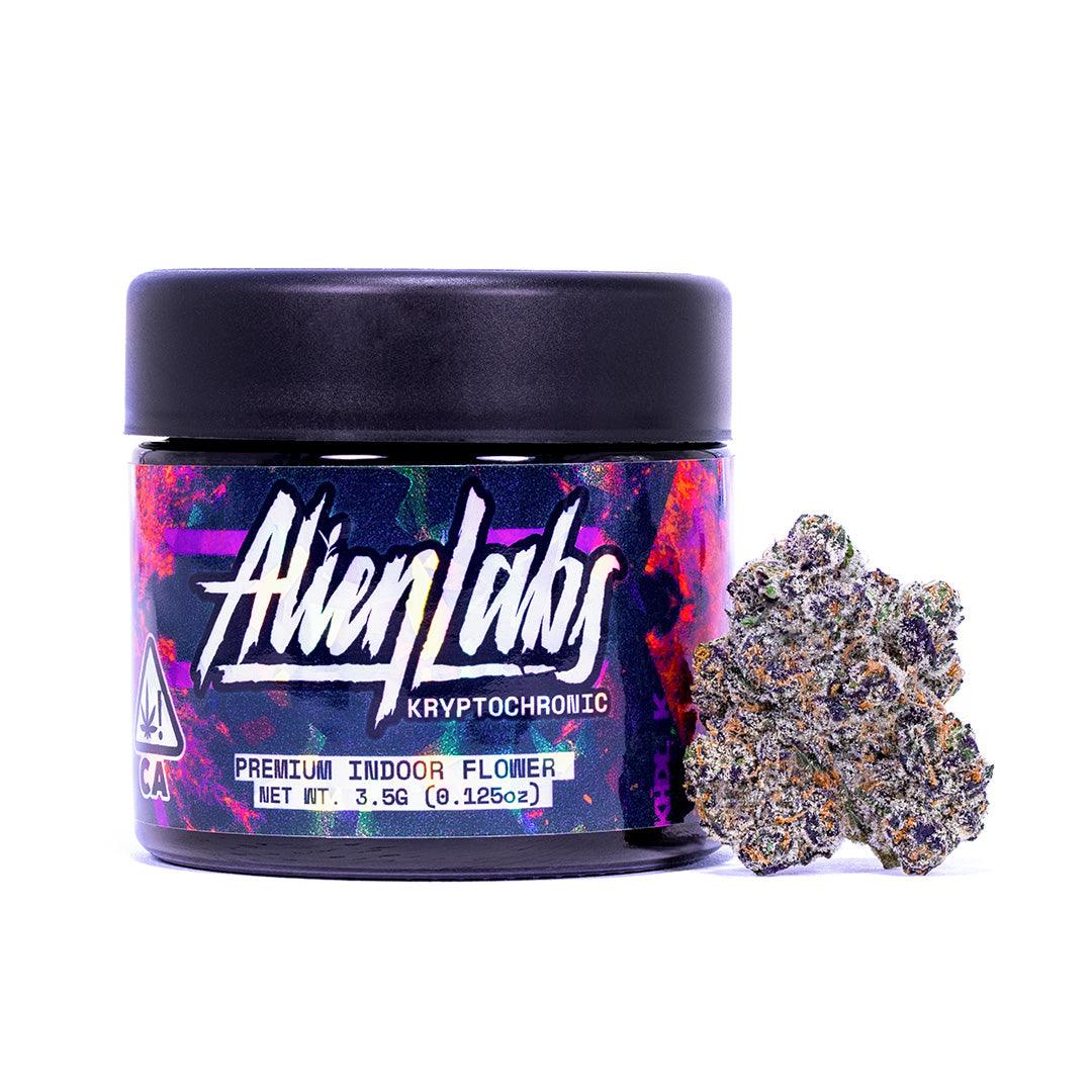 Alien Labs Kryptochronic 3.5g Flower for delivery in Long Beach California only at JuanaShoppe