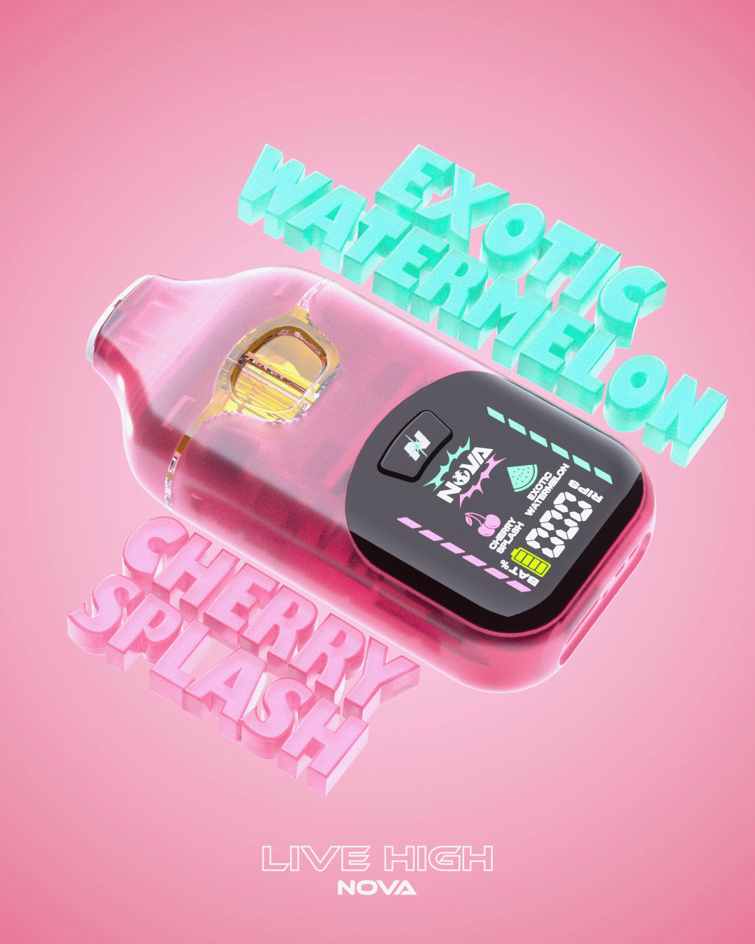 Cherry Splash / Exotic Watermelon