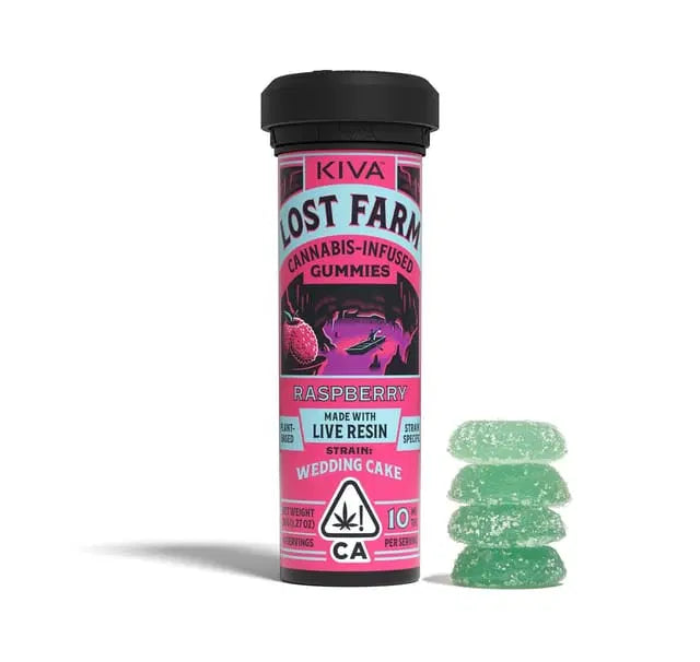Raspberry Wedding Cake Live Resin Gummies