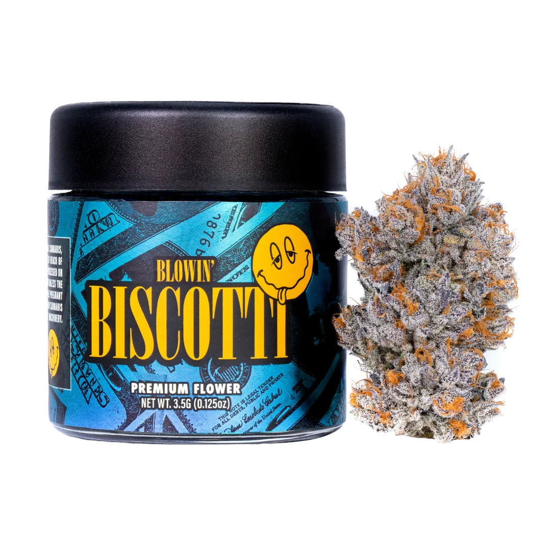Connected Cannabis Co's Biscotti 3.5g Flower for delivery in Long Beach California only at JuanaShoppe