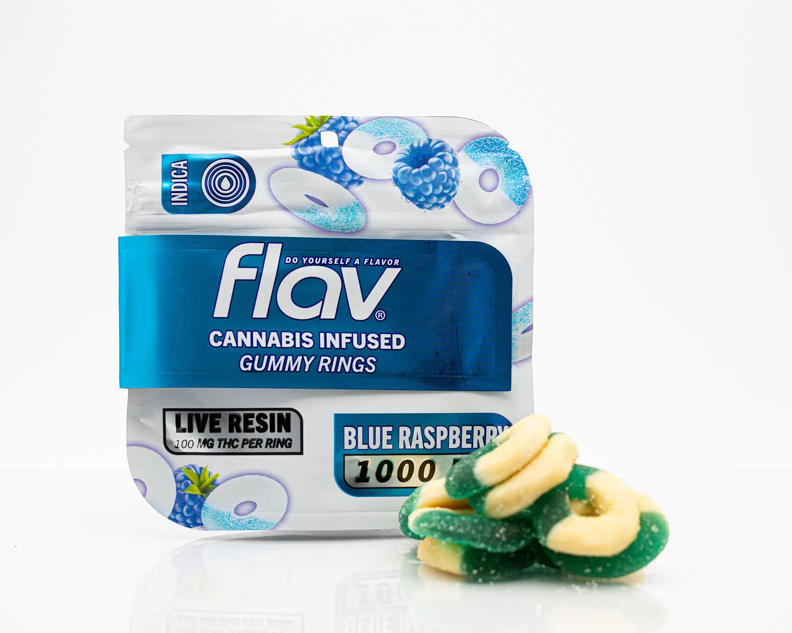 Blue Raspberry Rings
