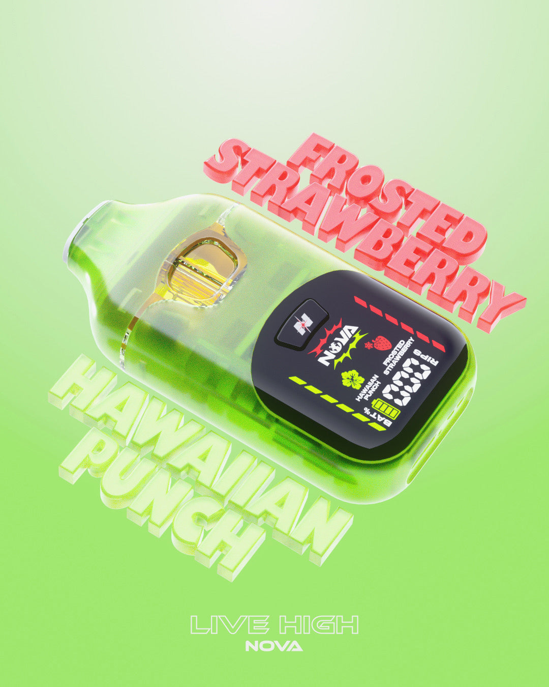 Hawaiian Punch / Frosted Strawberry