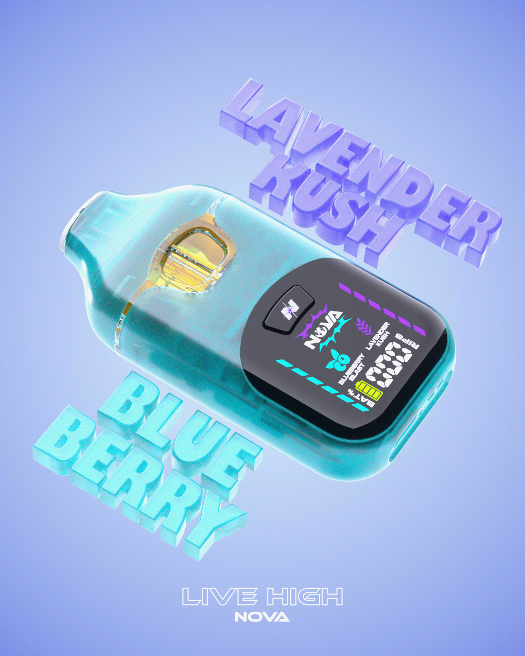 Blueberry Blast / Lavender Kush