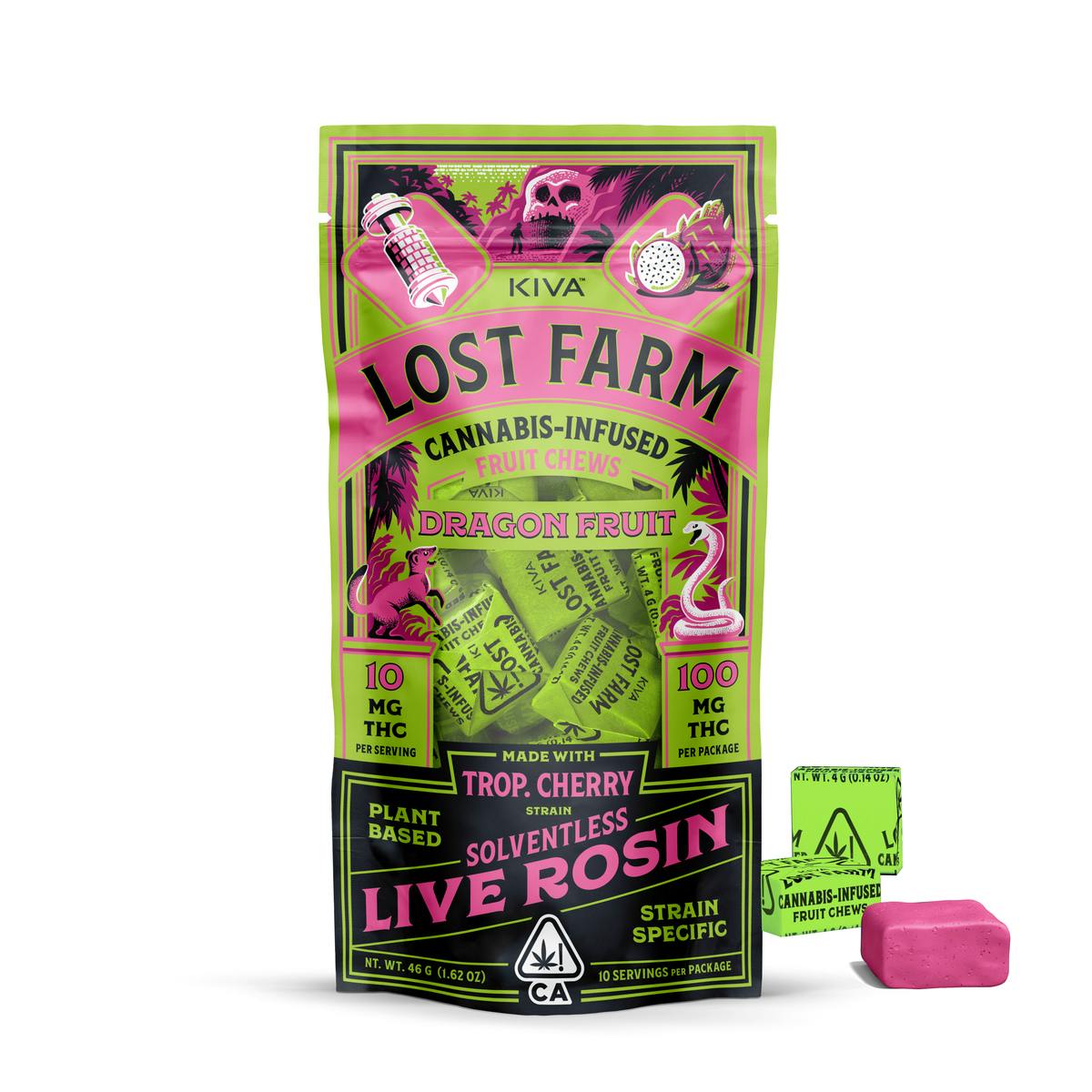 Dragonfruit Tropical Cherry Live Rosin Chews